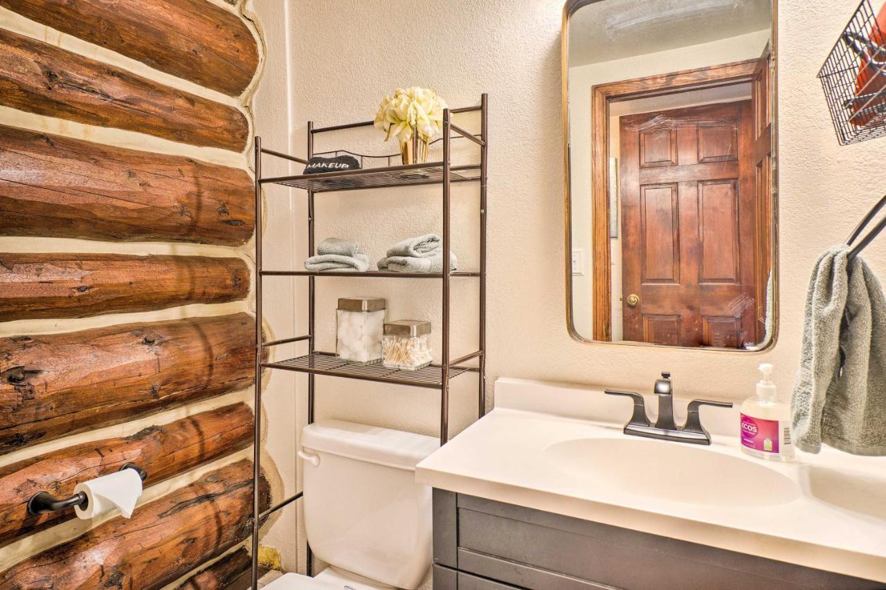 Classic Colorado Log Home With Mountain Views! Florissant Экстерьер фото
